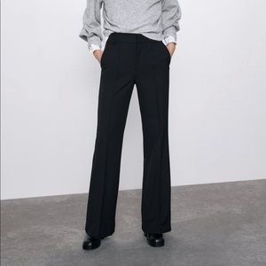 Zara flare black pant brand new